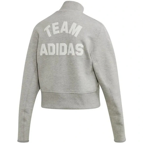 adidas Sweaters Grey Gray Team Adidas High Neck Turtleneck